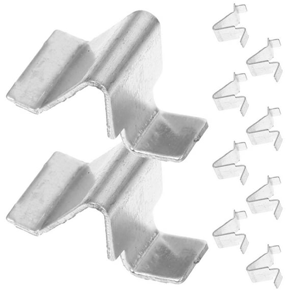 HOMEMAXS 20 Pcs Office Cabinet Buckle Kitchen Tile Stickers Trinket Boxes on Tiles Silver