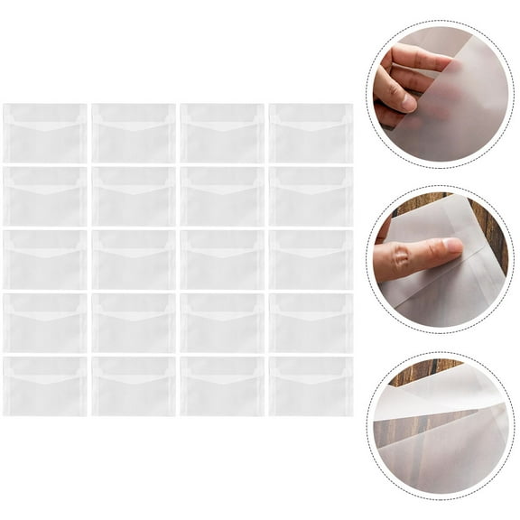 20 Pcs Party Cards Envelopes Storage File Invitation Student