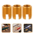 thumbnail image 1 of VERDANVERSE self tapping threaded inserts Furniture Screw In Nut Zinc Coated 20pcs, 1 of 8