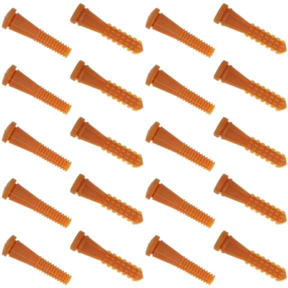 GARVALON Poultry Plucking Fingers Rubber 20Pcs 3.5x1in For Slaughterhouse