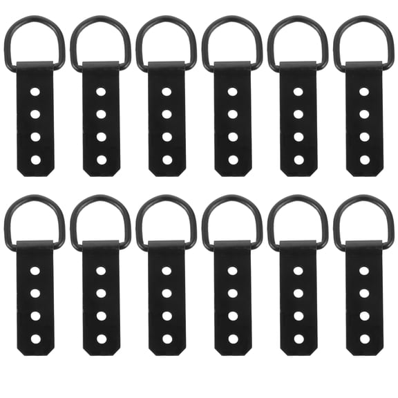 HOMEMAXS 20 Pcs Wall Hooks for Hanging Heavy Picture Hangers Photo Frame Black