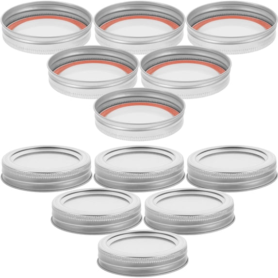 Lids HOMEMAXS 20 Sets Mason Jars Covers Sealed Replacements Can Lid Wide ...