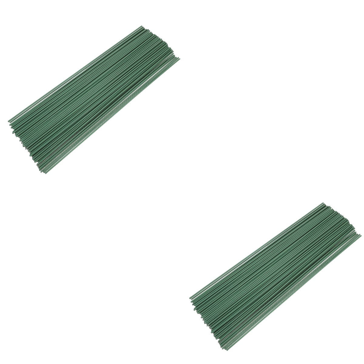 HOMEMAXS 200-Piece Artificial Flower Stem Wires for Floral Arrangements, Flower Making Craft Supplies Kit