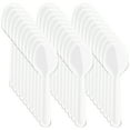 HOMEMAXS 200Pcs Everyday Disposable Plastic Spoons for Dessert, Ice