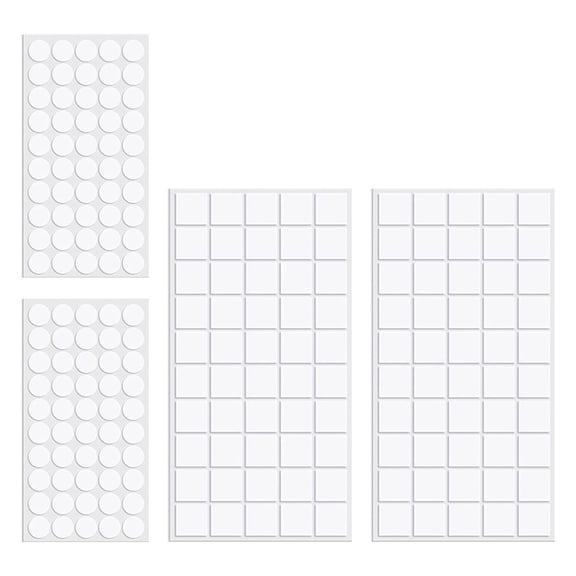 HAMPPLIES Multipurpose Transparent Putty Dots for Balloons and Crafts 200Pcs