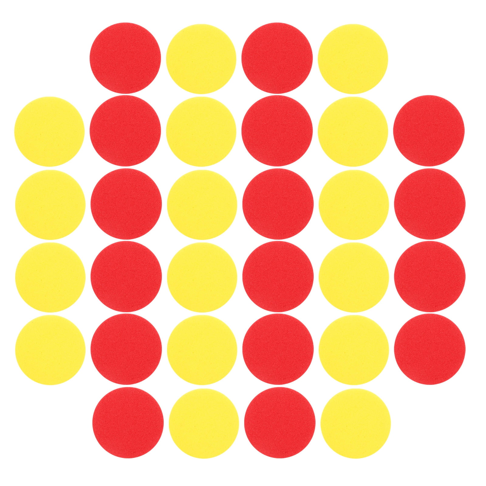 WEUVEB Round Math Counters Red 200Pcs 1X1X0.16In - Walmart.com