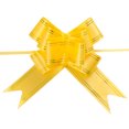 thumbnail image 1 of HOMEMAXS 20PCS Golden Side Design Pull Bows Gift Knot Ribbons String Bows for Wedding Gift Wrapping Car Decoration (Yellow), 1 of 6