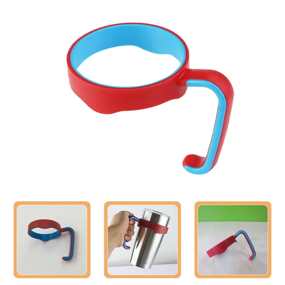 WEUVEB Anti Slip Mug Grip Plastic 2Pcs 5.11X3.93X3.73In
