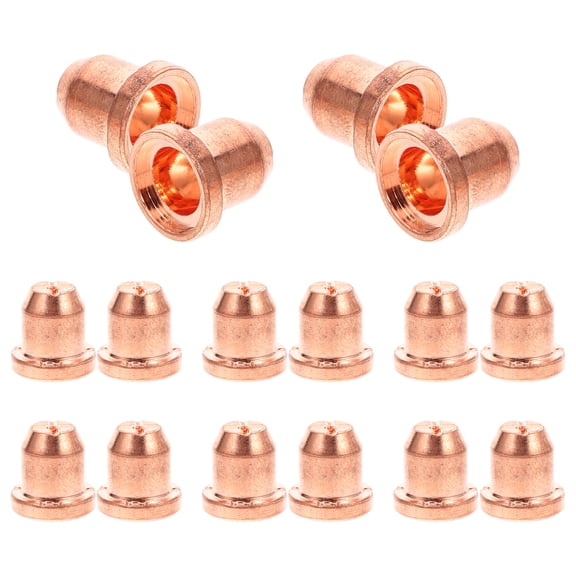 HOMEMAXS 20pcs Drag Shield Cutting Torch Consumables Copper Nozzle Consumables Cutting Machine Accessories