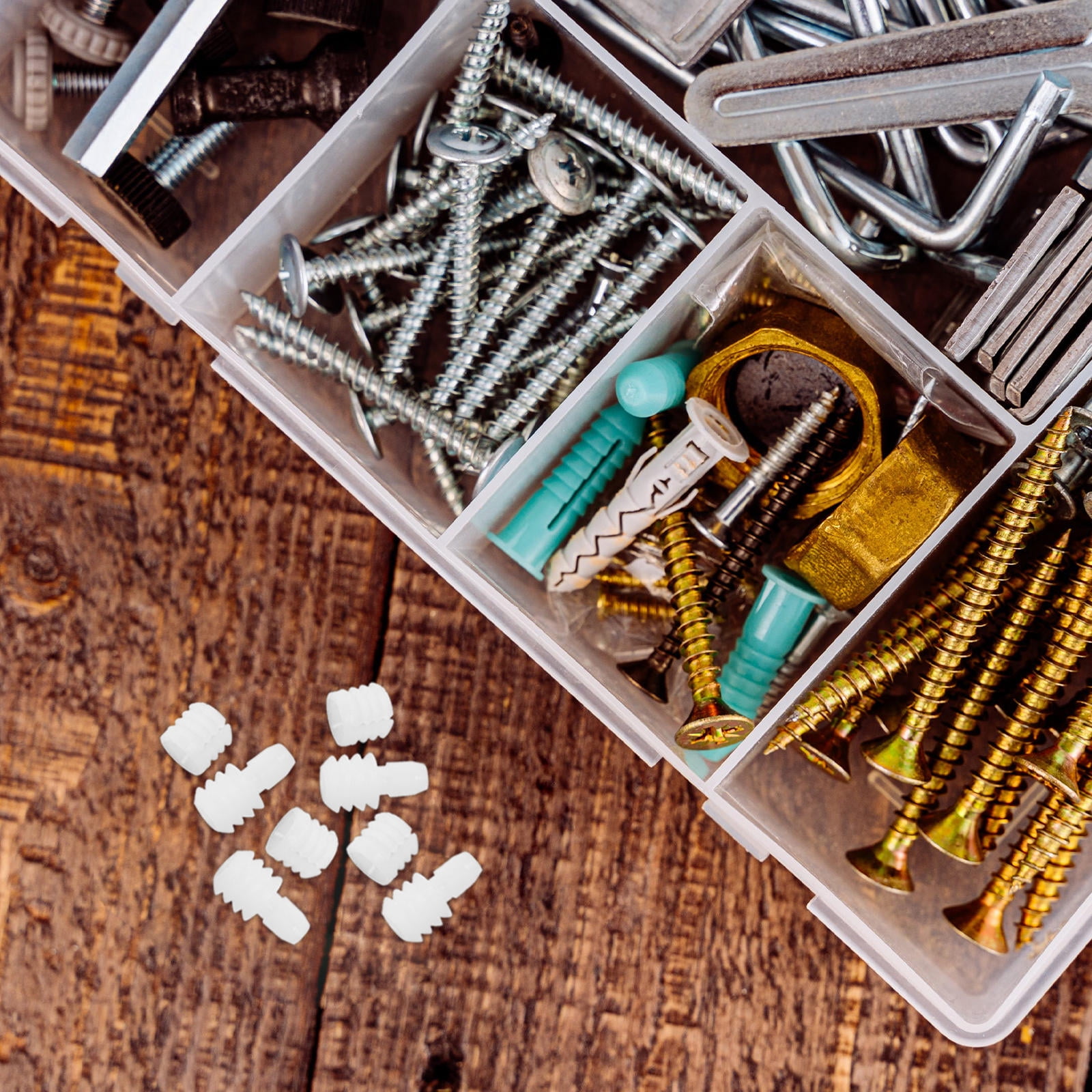 HOMEMAXS 20pcs Hinge Dowel Parts Dowel Nut Assembly Furniture Dowel ...