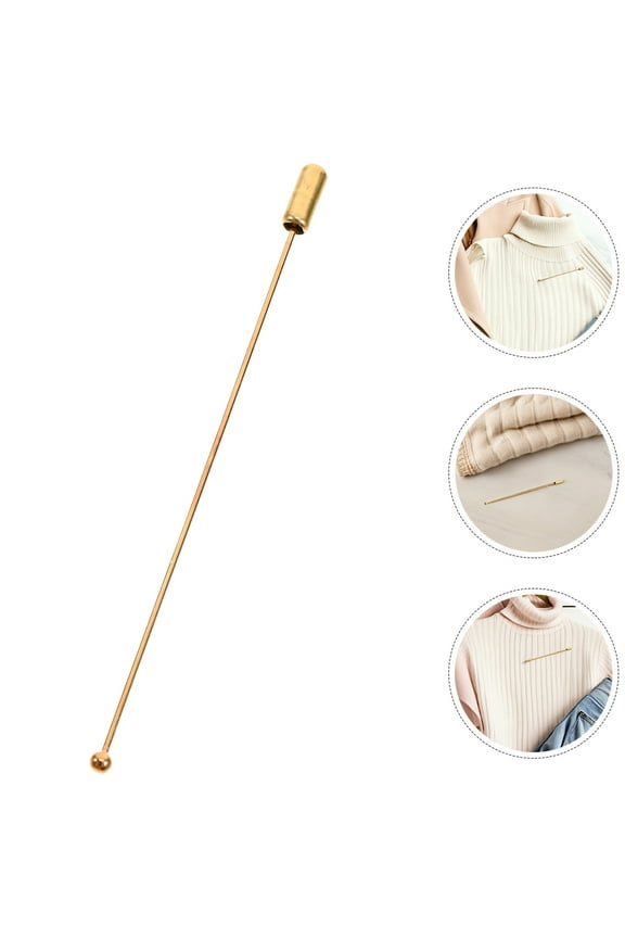 20pcs Long Brooch Pin 90 mm Durable Metal Jewelry Pin For Jewelry Findings Handmade Stick Pin For Scarf Hat And Lapel Brooch Making Pins