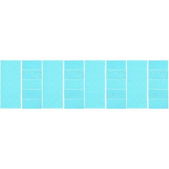 HOMEMAXS 24 pcs Clay Crafts Impression Mats convenient Embossing Mats Clay Crafts DIY Tools