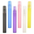 thumbnail image 1 of 24pcs Mini Empty Perfume Clear Plastic Spray Bottles Refillable Liquid Sprayer (Mixed Colors, 10ml), 1 of 8