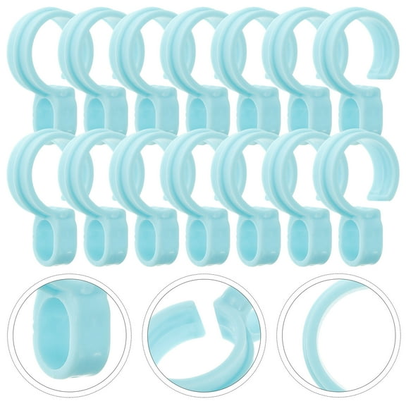 25 Pcs Windproof Clothes Siding Hooks for Hanging Travel Hanger