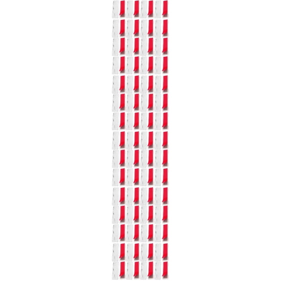 HOMEMAXS 250 pcs DIY Badge Self-adhesive Name Tag Safety Pin Worker Number Plate Pin