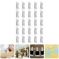 thumbnail image 1 of HOMEMAXS 25pcs Small Clips Hanging Photo Display Clips Clothespins Clip Metal Clips Memo Clips, 1 of 8