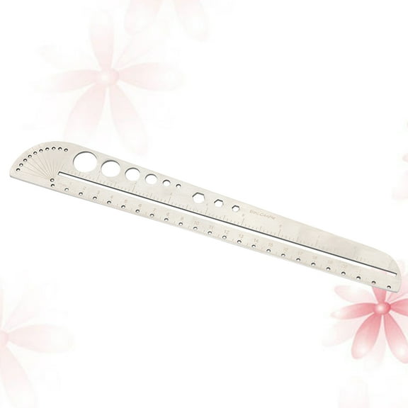 26 .3CM Metal Compasses Scale Tool for Outdoor Heavy Duty Ruler Use