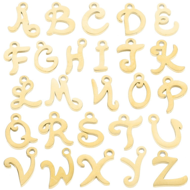 Letter charms shop walmart