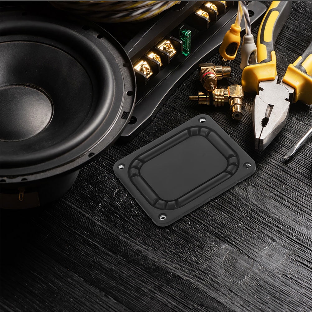 HOMEMAXS 2PCS Rectangular Bass Radiator Speaker Passive Subwoofer ...