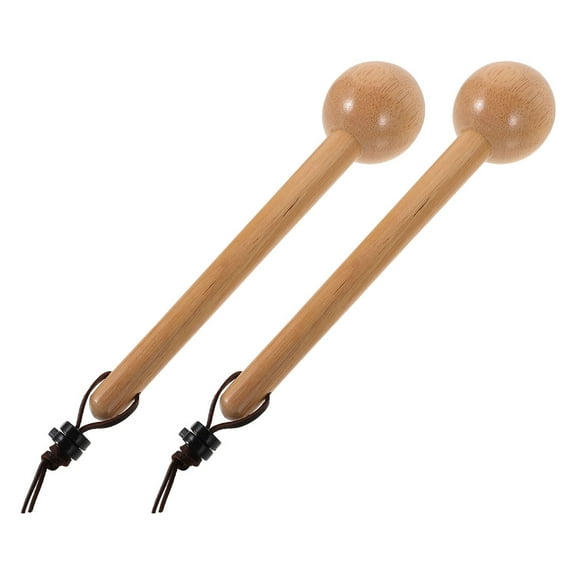 HOMEMAXS 2Pcs Baseball Glove Mallet Softball Glove Mallet Wood Mallet Wood Stick for Baseball Glove Shaping