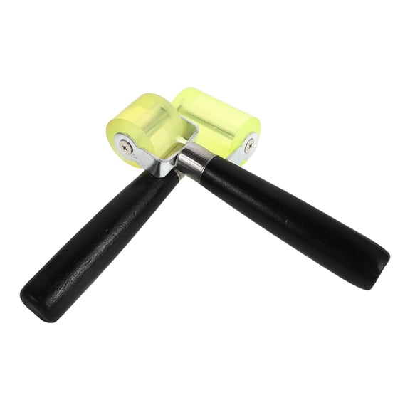 WEUVEB Car Sound Deadening Rollers High Efficiency Wooden Handle 2Pcs