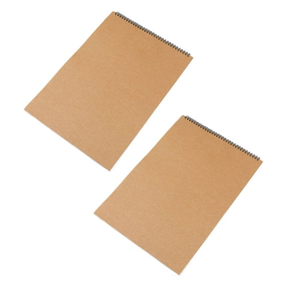 2Pcs Drawing Paper Sketch Pad Hand Drawing Book Sketch Book for Students