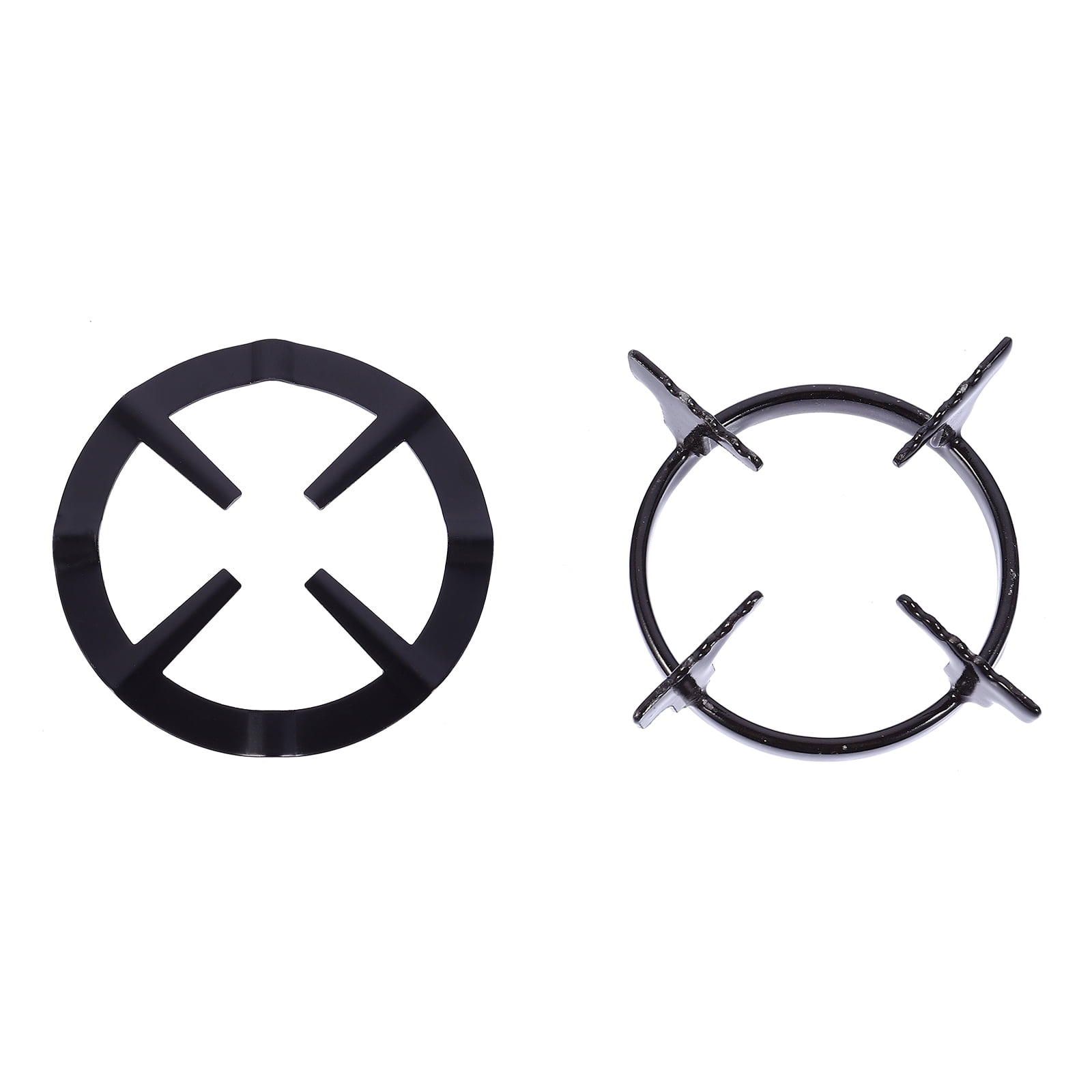 HOMEMAXS 2Pcs Gas Stove Racks Moka Pot Stands Wok Support Rings Gas