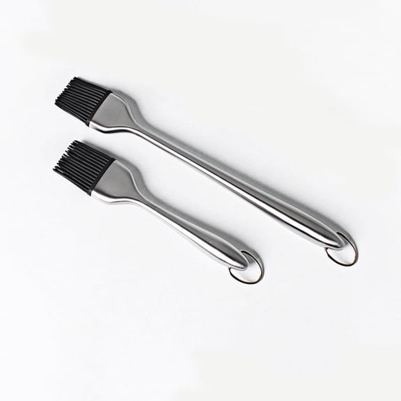 MOKKHNB Kitchen Brush for Cooking 2Pcs 7.9In Easy Cleaning