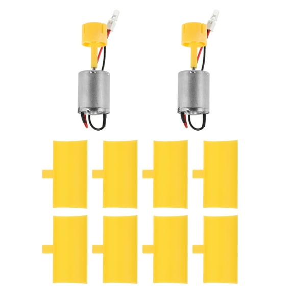 HOMEMAXS 2Pcs Small Wind Generator Vertical High-Efficiency Wind Power Generator Portable Miniature Wind Turbines for Outdoor Use Convenient Wind Generator