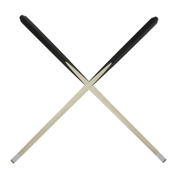 HOMEMAXS 2Pcs Small Wooden Pool Cue Kids Use Short Pool Stick Portable Pool Cue Stick Kids Billiard Training Pool Cue