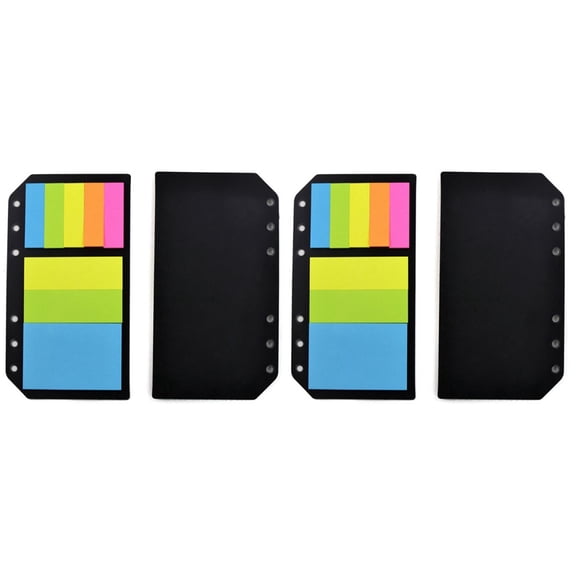 HOMEMAXS 2pcs 2 Books Portable Sticky Tabs Multi-function Sticky Flags Household Book Tabs