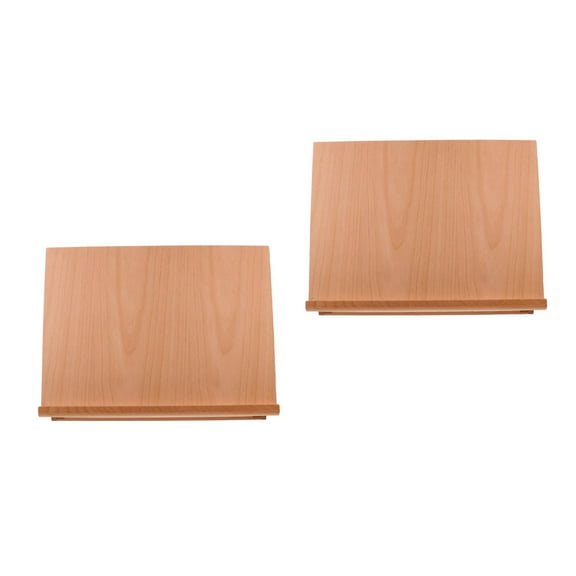HOMEMAXS 2pcs 4K Artist Drawing Board Adjustable Sketching Board Wooden Desktop Easel