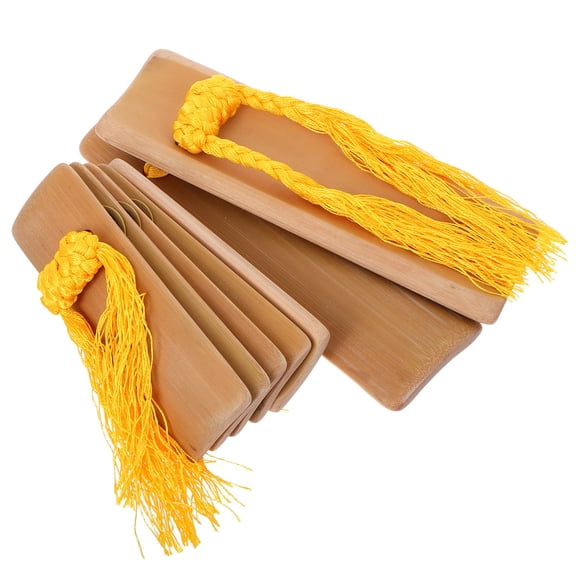 HOMEMAXS 2pcs Allegro Percussion Instrument For Adult Instrument Traditional Kuaiban Clappers Chinese Allegro Clapper Hand Castanet Instrument