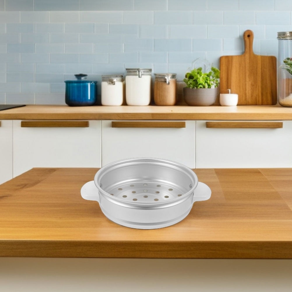 HOMEMAXS 2pcs Aluminum Insert Pans Dumpling Basket Dim Sum Insert ...