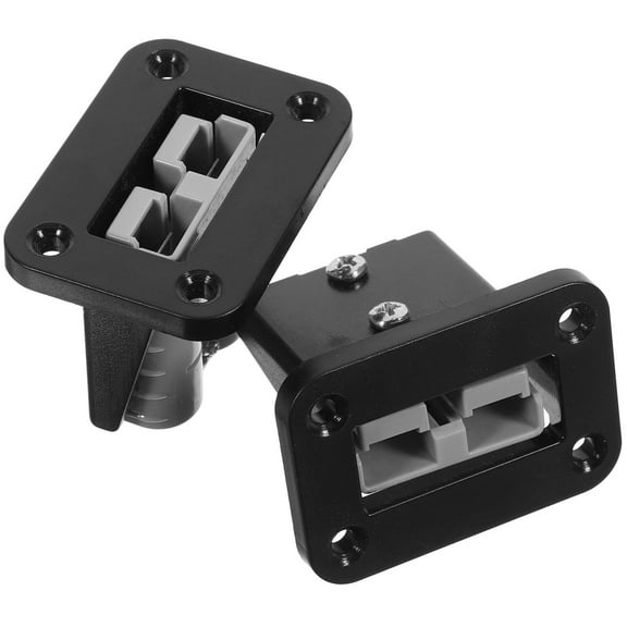 VERDANVERSE Durable Performance Trolling Motor Wiring Kit Black 2Pcs 6.30X5.00X4.50Cm