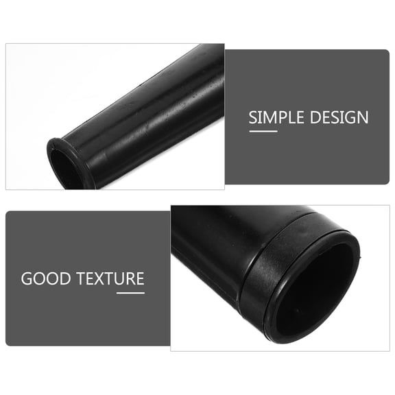 TABLZONE Rubber Hose For Blower Blower Tube Black High Airflow Outdoor Maintenance 1Set