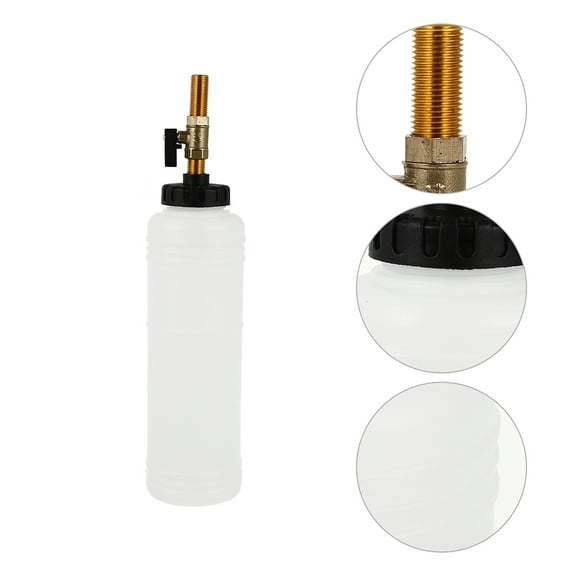 HOMEMAXS 2pcs Brake Oil Replacement Refill Bottle Brake Fluid Refill Bottle For Oil Changing