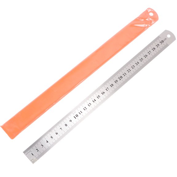 HOMEMAXS Brass Woodworking Line Locator Tool Set with High Accuracy Positioning Block and Steel Ruler 330mm