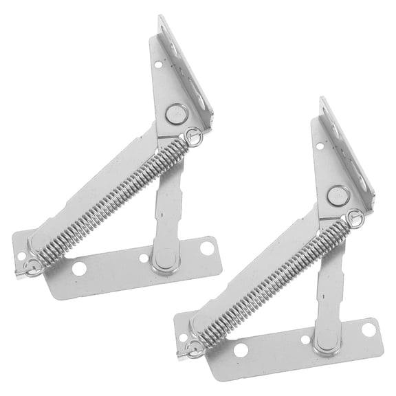 2pcs Heavy Duty 80 Degree Scissor Hinges for Cabinets Sofa Folding Lifting Bracket Spring Hinges Bed Corner Bench Chest Hardware