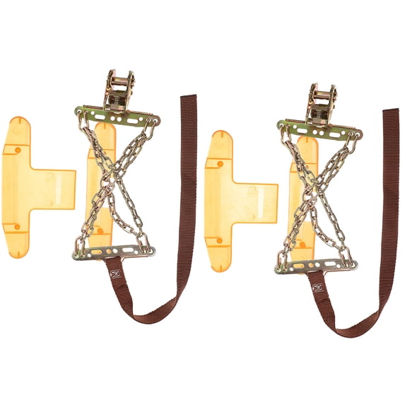 HOMEMAXS 2pcs Car Chain For Snow Winter Tire Chain Car Snow Chain Anti-skid Tire Chain