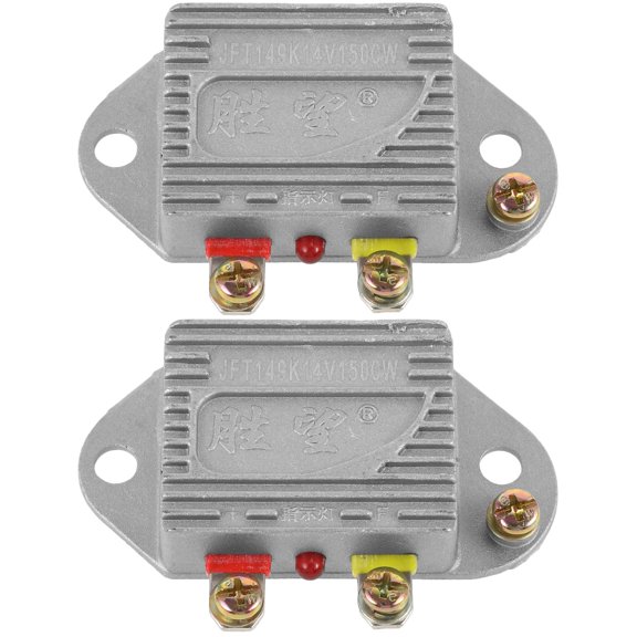 HOMEMAXS 2pcs Car Rectifier Universal Rectifier 14v Engine Voltage Stabilizer Vehicle Regulator