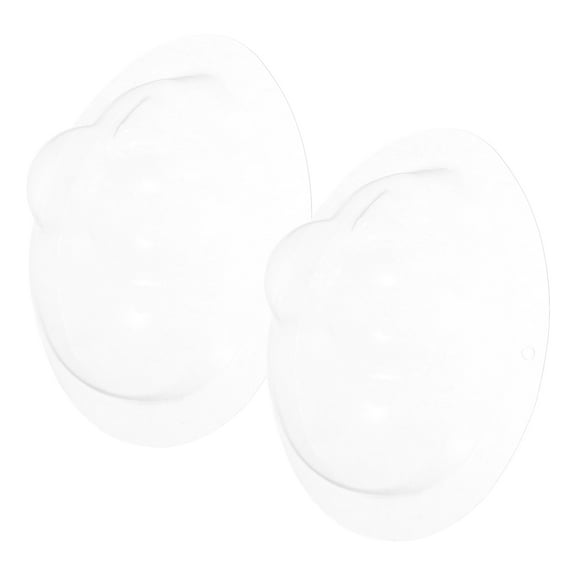 2pcs Clear Doll Face Mask For Dolls Plastic Makeup Protection Reusable, Universal Fit Elegant Design Doll Head Protection Cover