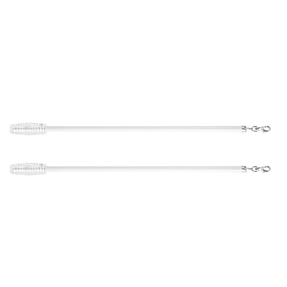 HOMEMAXS HOMEMAXS 2pcs Curtain Pull Rods for Grommet Curtains Manual Aluminum Alloy Curtain Pull Wands