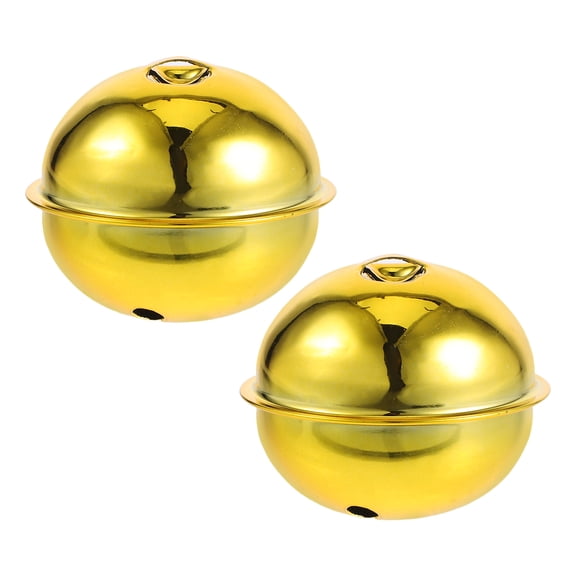 2pcs DIY Bells Metal Craft Unique Home Decor Small Bells Craft Bells Crafting Bells Decorative Bells Metal Bell Ornament Bell Decor