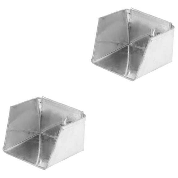HOMEMAXS 2pcs Dust Pan Desktop Cleaning Dustpan Tabletop Dustpan Iron Garbage Dustpan Mini Dust Pan
