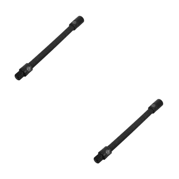 HOMEMAXS 2pcs Electric Wrench Extension Rod Flexible Socket Extension Bar 1/2 Bendable Sleeve Extension