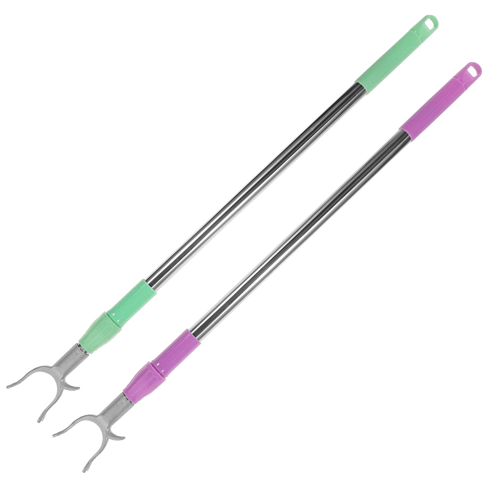 HOMEMAXS 2pcs Extension-type Clothes Pole Retractable Clothes Line ...