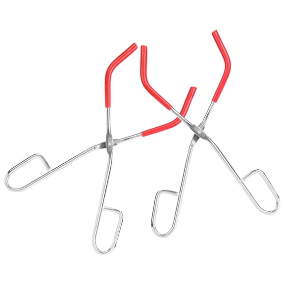 HOMEMAXS 2pcs Flask Tong Condenser Clamps Laboratory Flask Clamp Professional Laboratory Supplies