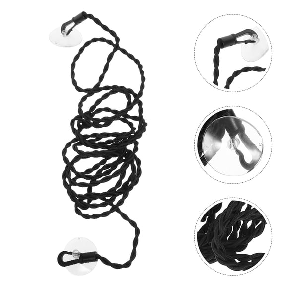 2pcs Flexible Clothesline Laundry Dryer Rope Camping Picnic Travel Clothes Drying Line