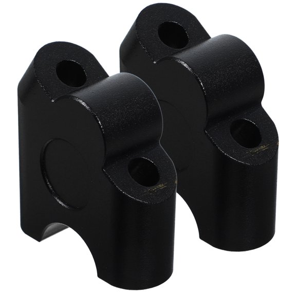HOMEMAXS 2pcs Handlebar Riser Clamp Aluminum Alloy Handlebar Riser Base Clamp Accessory